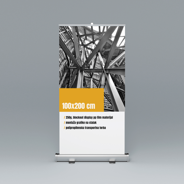 Roll-up 100x200cm