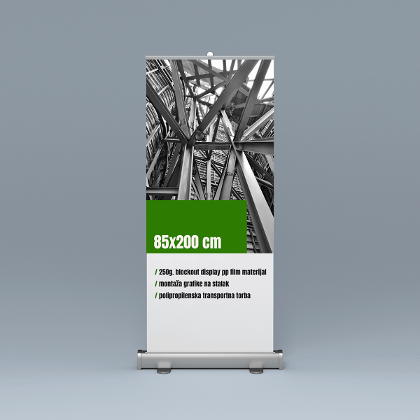 Roll-up 85x200cm
