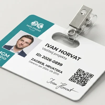 pvc Id kartica 85x54mm