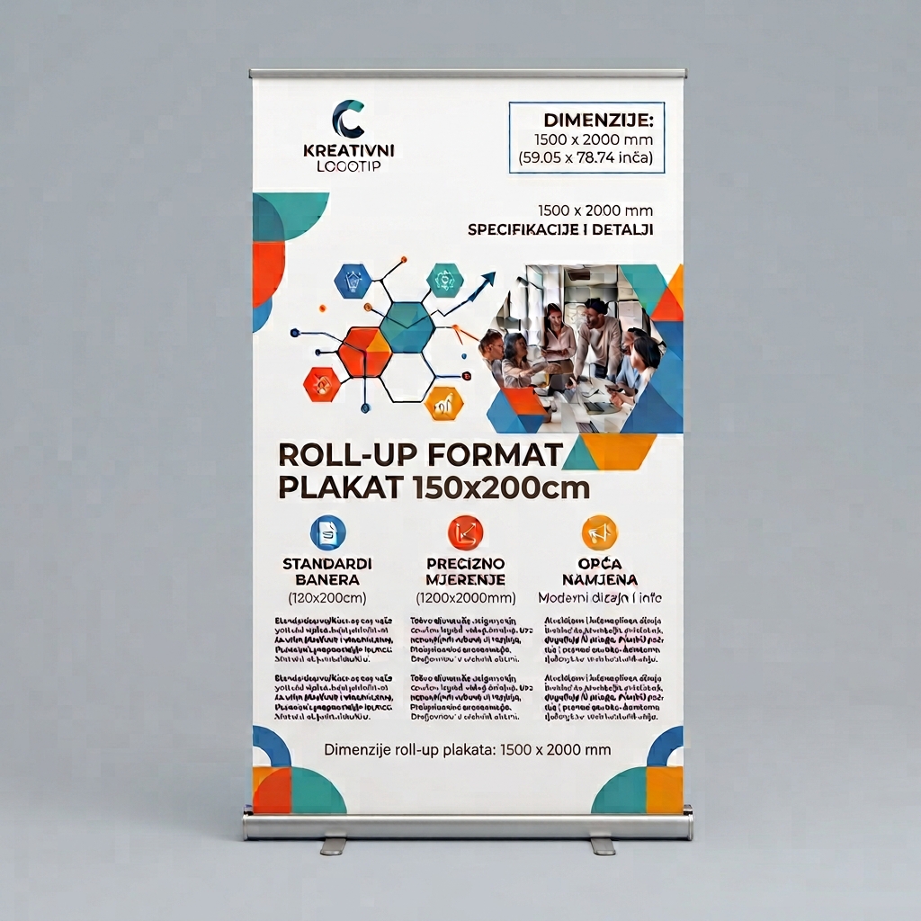 Roll-up 150x200cm 1